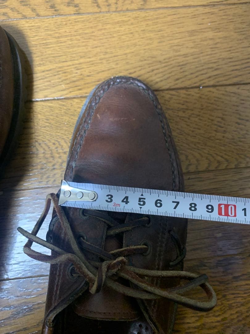 ラルフローレン　デッキシューズ　オールレザー　26cm