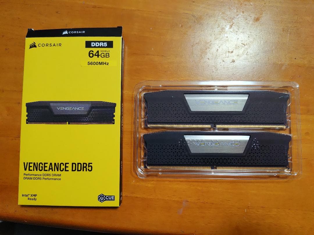CORSAIR 64GB(32GB×2) DDR5-5600MHz