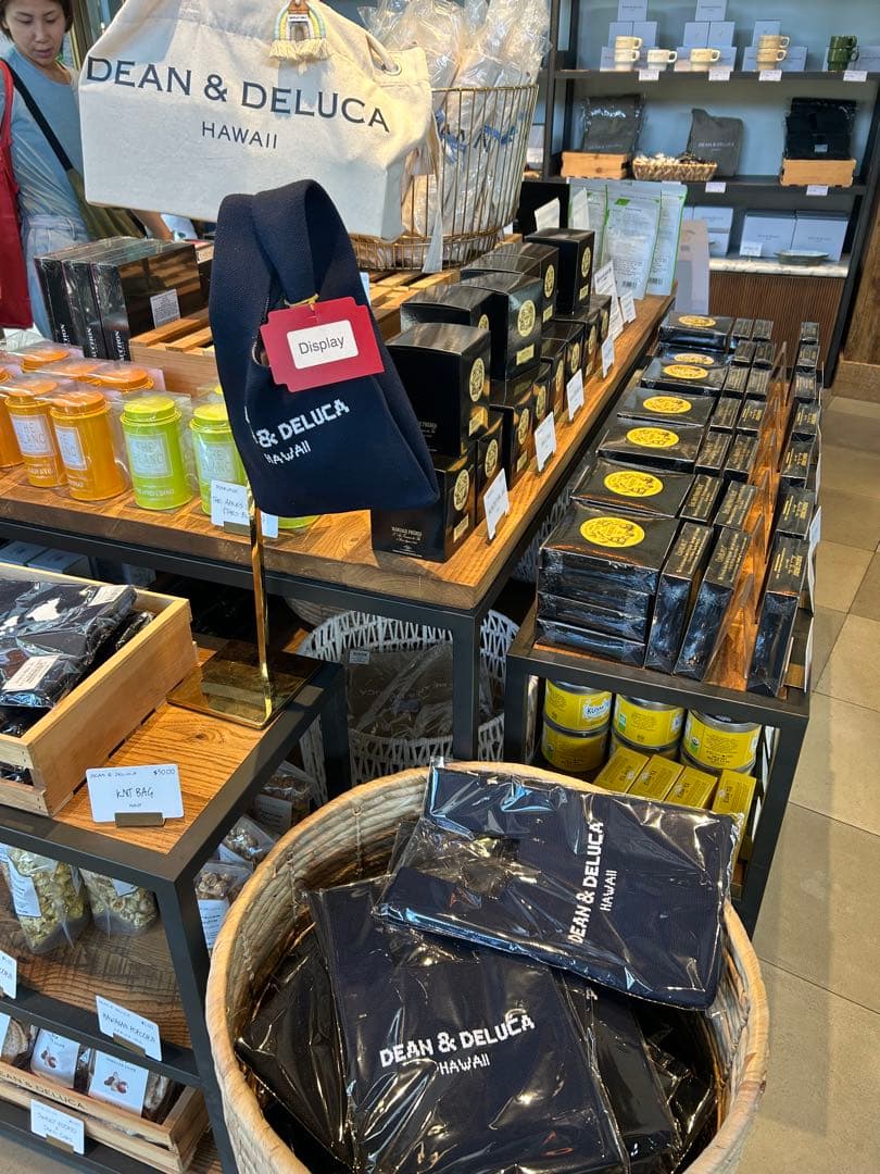 DEAN & DELUCA 2個セット　ニットバッグ　カカアコ店限定