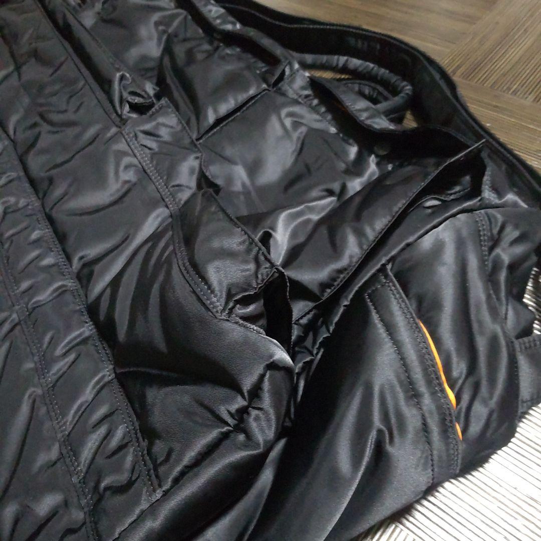 1度使用　大型ポーター　PORTERブラックナイロンボストンバッグ