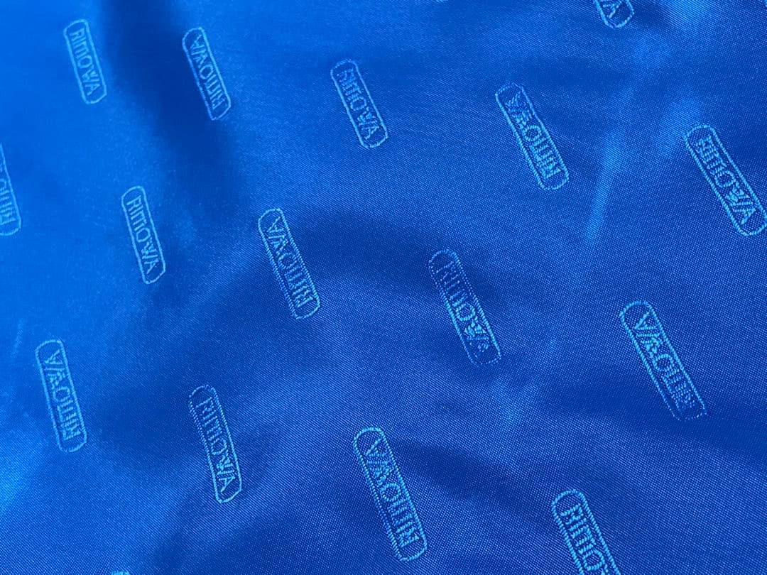 【超希少】RIMOWA/リモワ純正ガーメントバッグブルー（定価15000円）