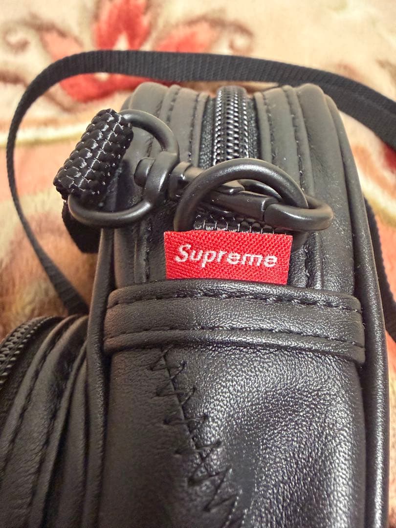 バッグ supreme Patchwork Leather Shoulder Bag