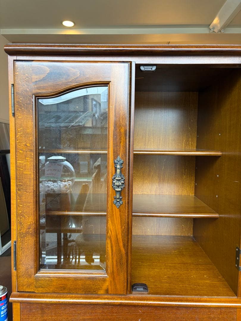 カリモク karimoku キャビネット 飾り棚 コロニアル木製 食器棚