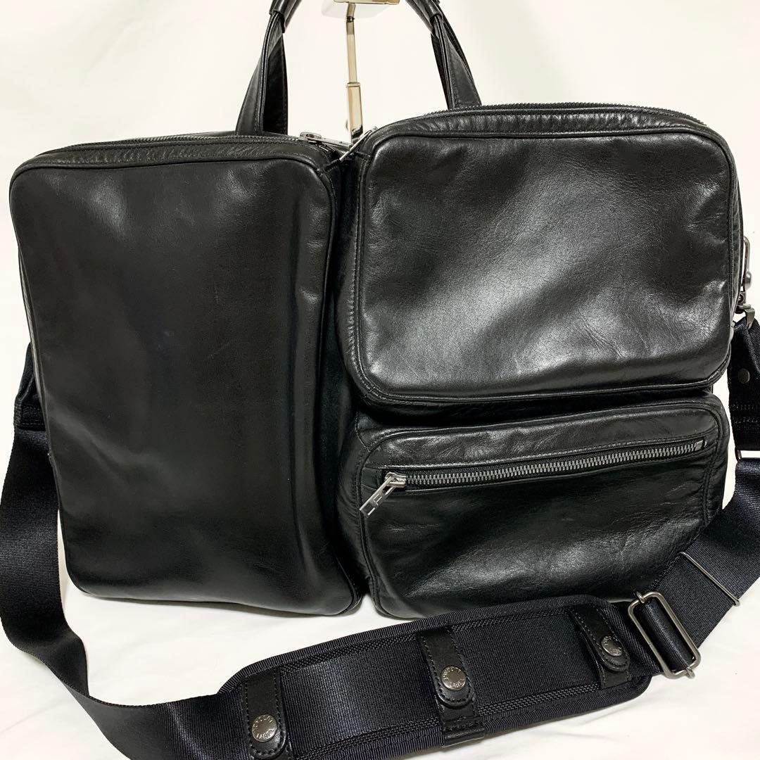 LUGGAGE LABEL 吉田カバン ビジネスバッグ ブラック エレメント