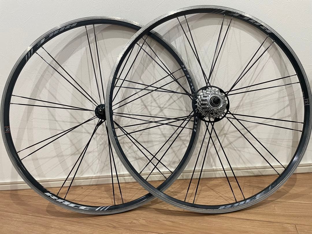 中古 -ロードバイクホイール前後セット -700C ホイール