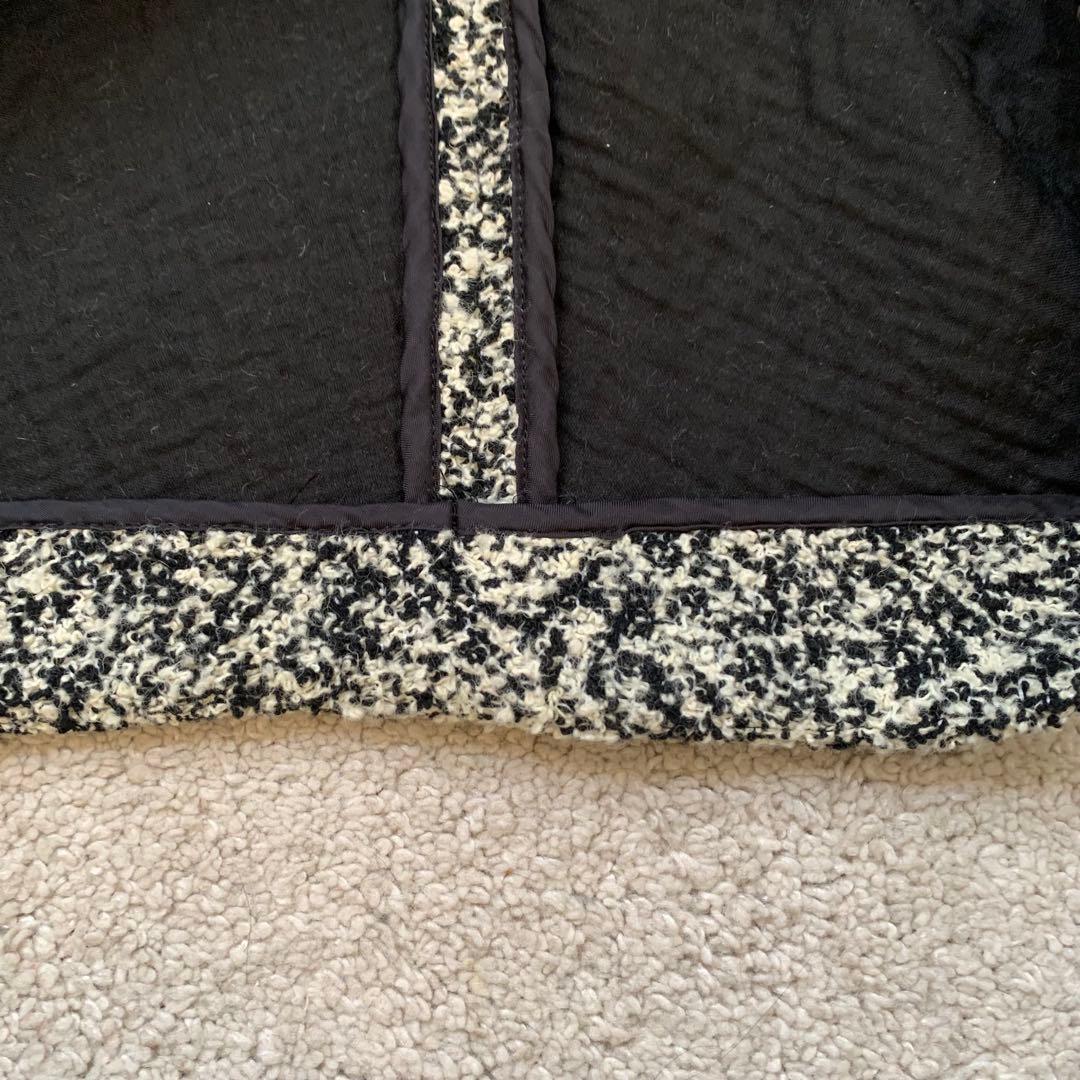 はな　YOKO CHAN ヨーコチャン　アンゴラ混　ワンピース　コクーン