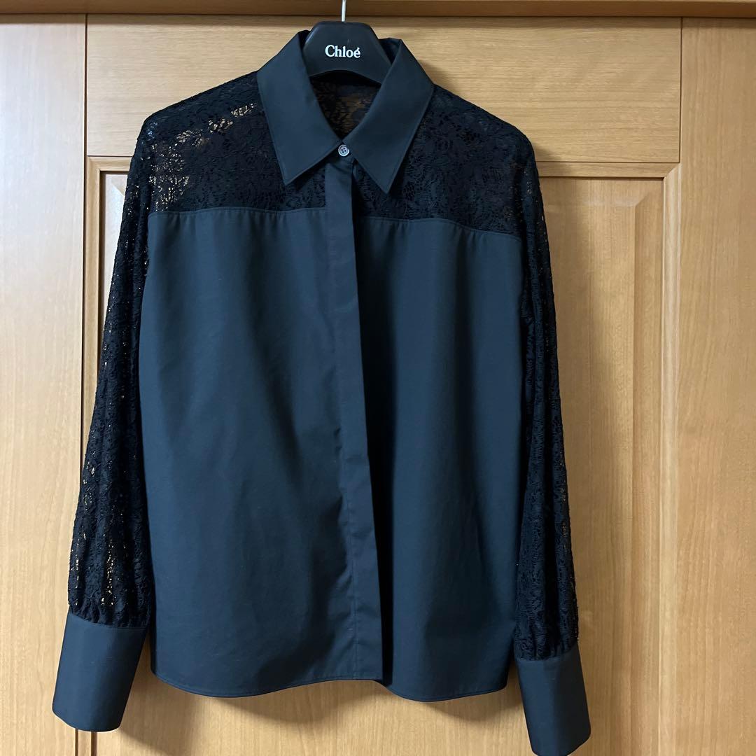 セオリーリュクス　Luxe Cotton Ellena Shirt