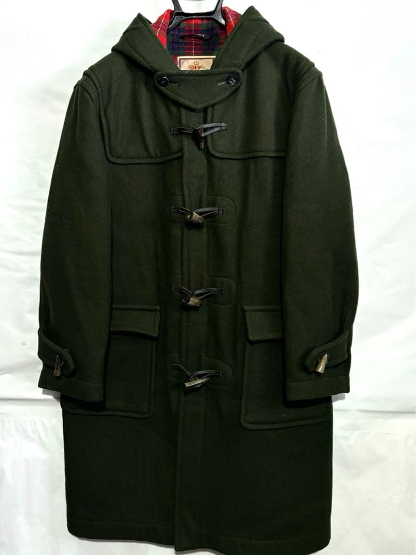 z*u様 BARACUTA バラクータ　重厚メルトン　ダッフルコート　グリーン