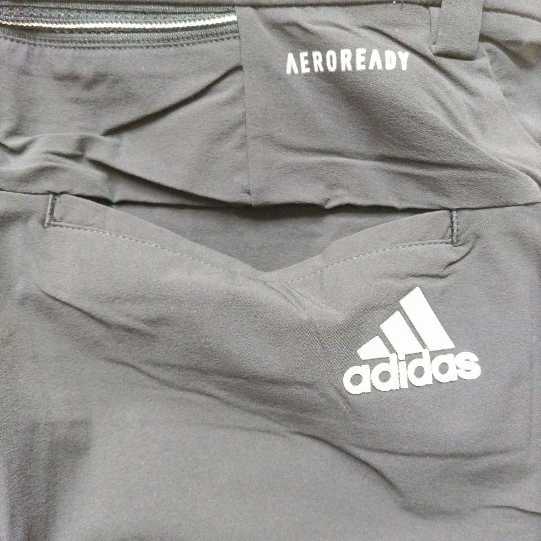 【新品未使用】アディダス ゴルフ サイドシームレスパンツ　ブルー　L 82