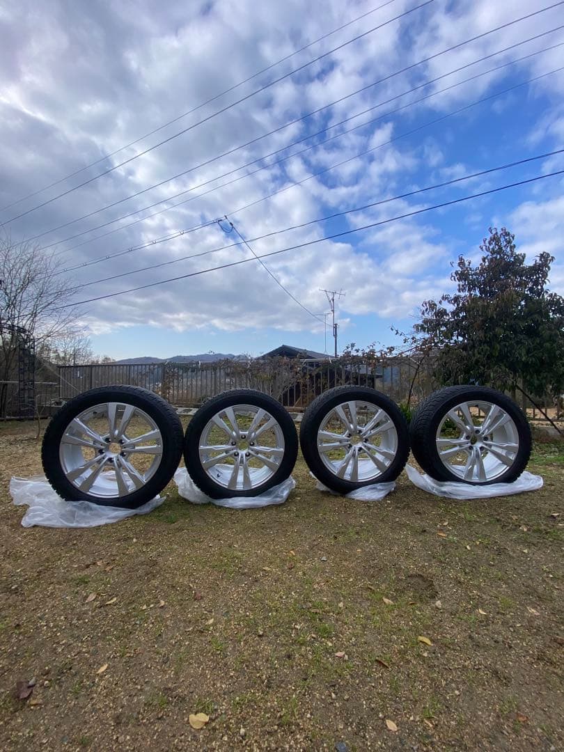 ベンツにて使用　スタッドレス18インチ