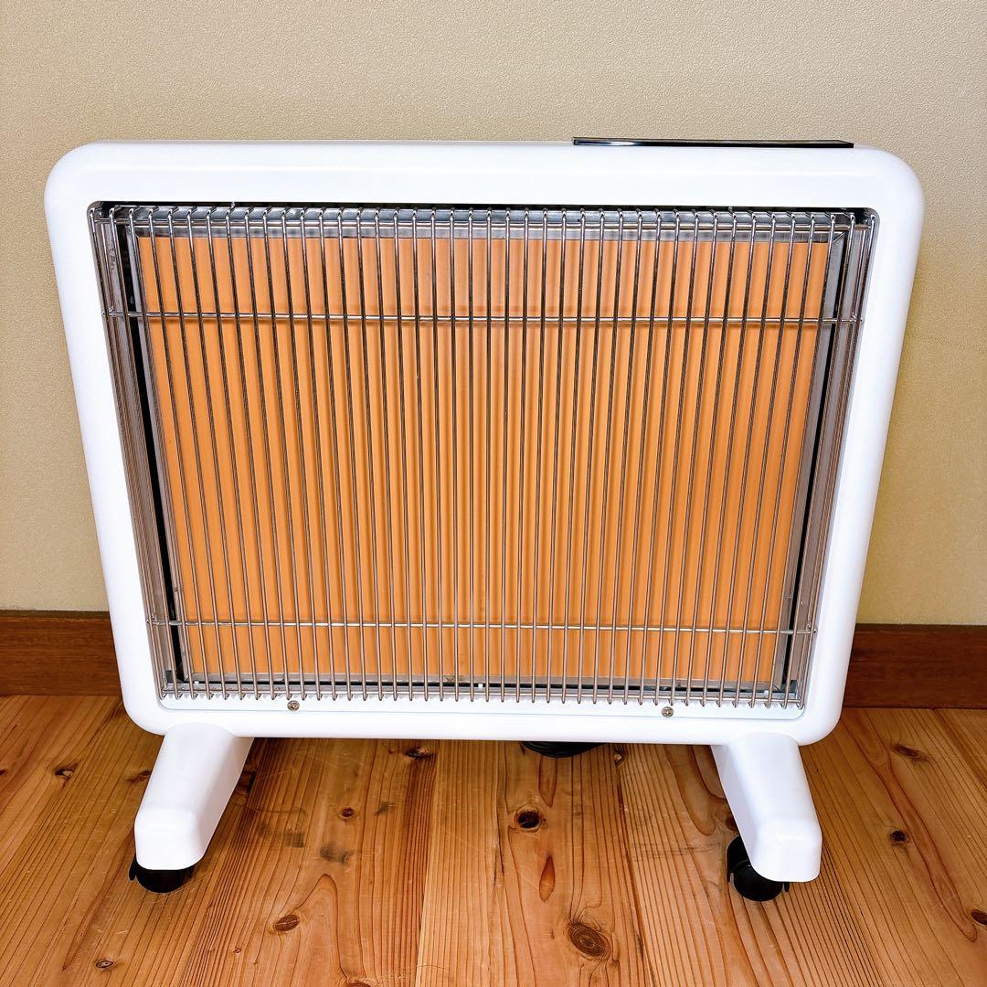 【良品】 サンルミエ E800L-TM3 タイマー付 遠赤外線暖房器 ホワイト