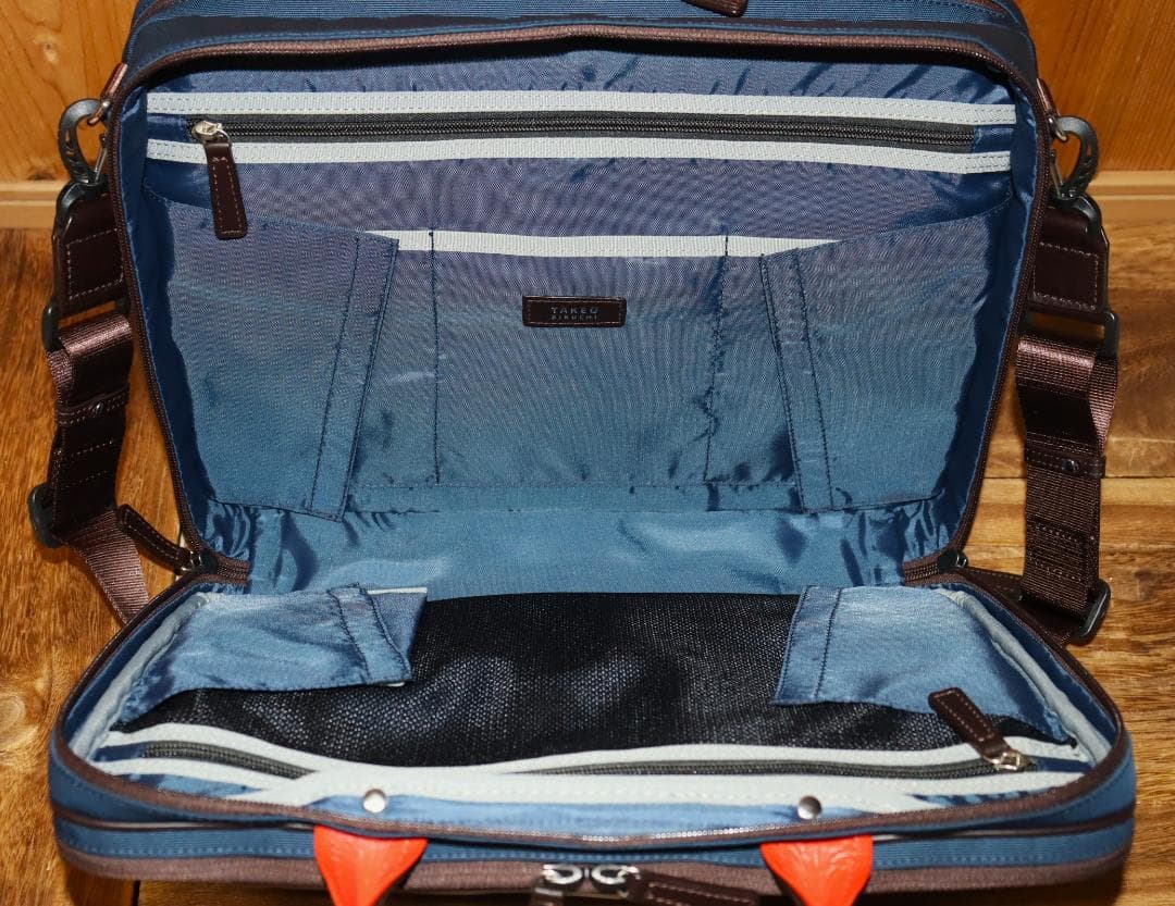 新品 タケオキクチ トリッパー ビジネスバッグ A4 ダブルルーム Ⓗ