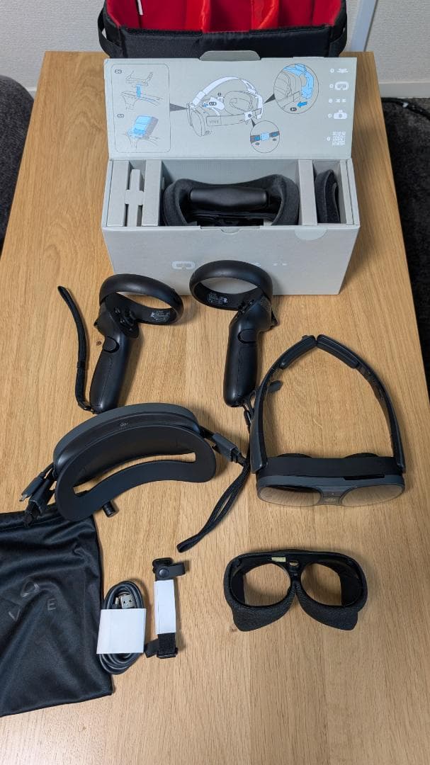 【動作確認済】VIVE XR Elite ＋ VIVEデラックスパック セット