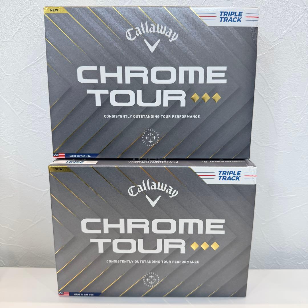 Callaway Chrome Tour ゴルフボール 2箱セット