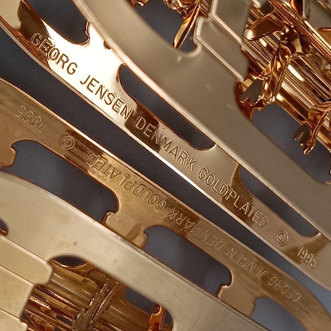 ジョージ ジェンセン イヤーオーナメント ５点 セット クリスマス 共箱