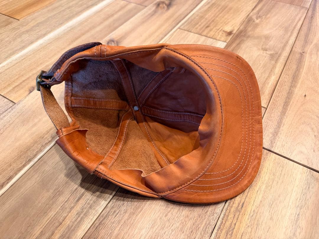 r*h様 天神ワークス Tenjin Works レザートラッカーキャップ 茶