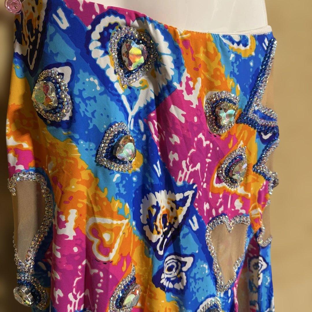 カラフル ベリーダンス セットアップ