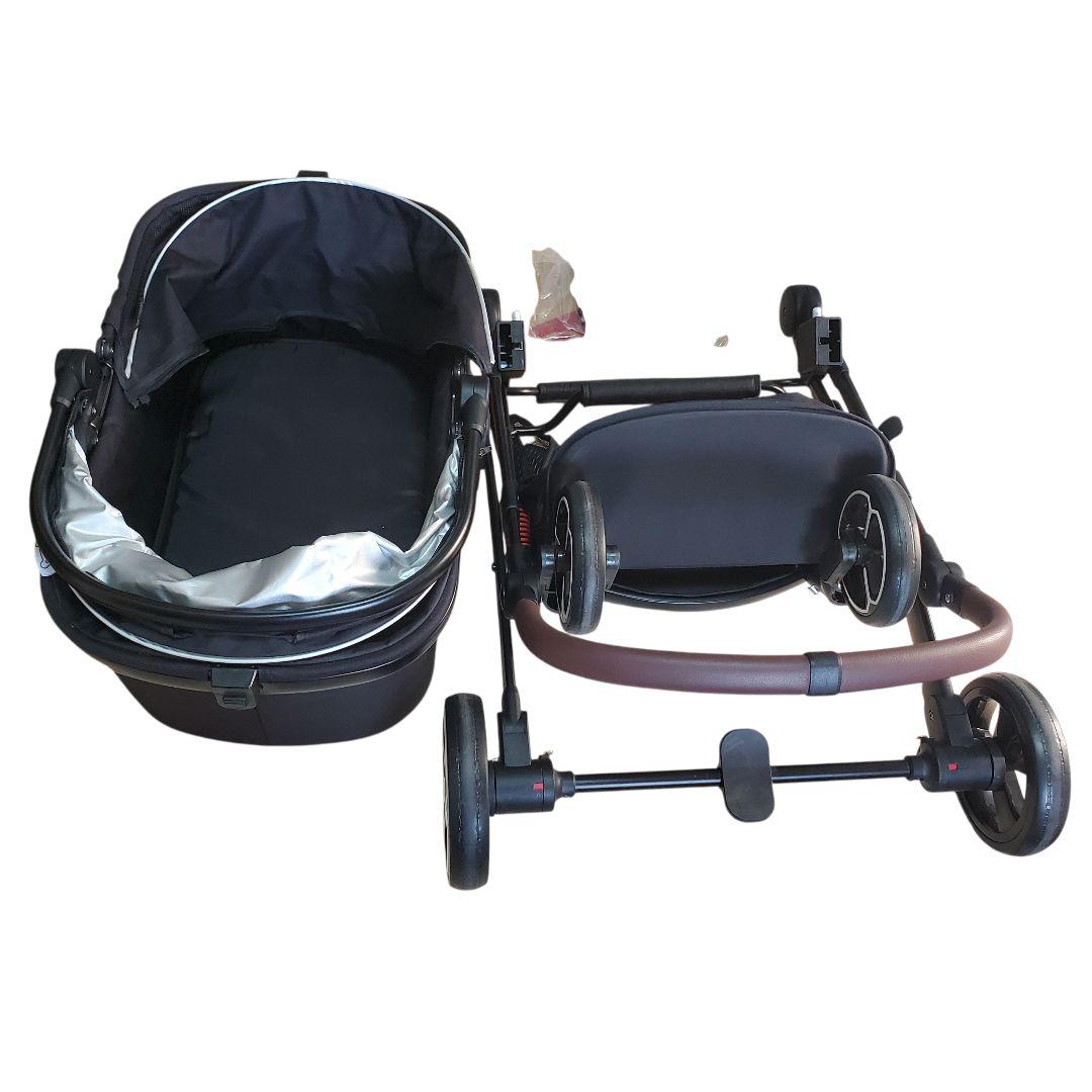 【良品・限定】Pucelle Canel カリーノ3 折りたたみペットカート