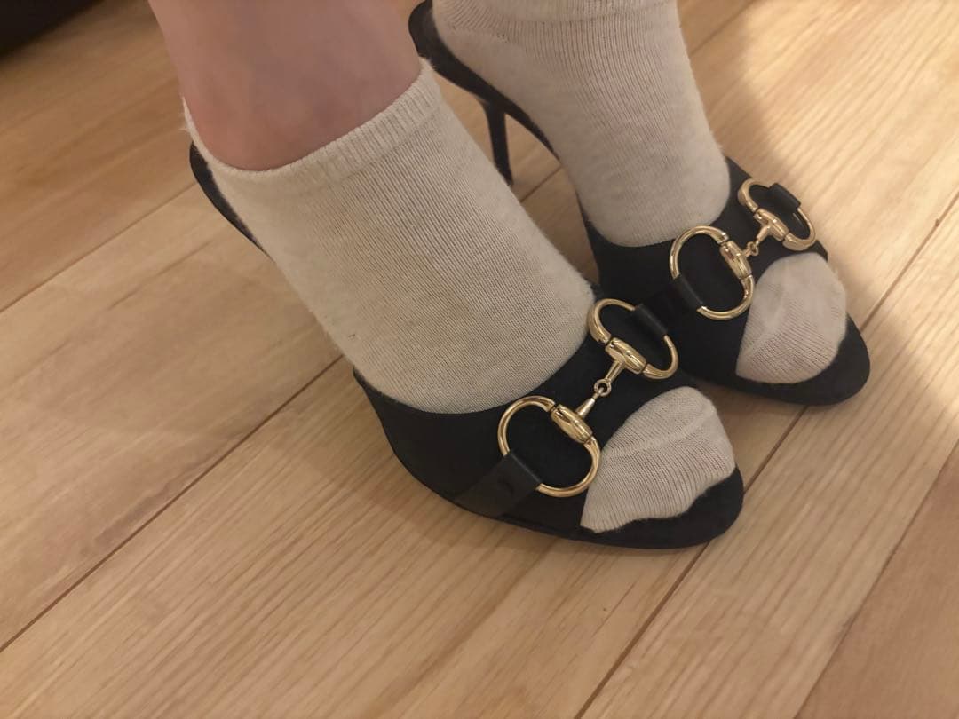 グッチ　ホースビット　サンダル　34