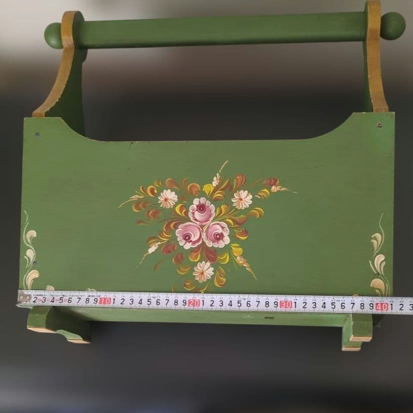 イタリア製 ☆ マガジンラック ☆ グリーン