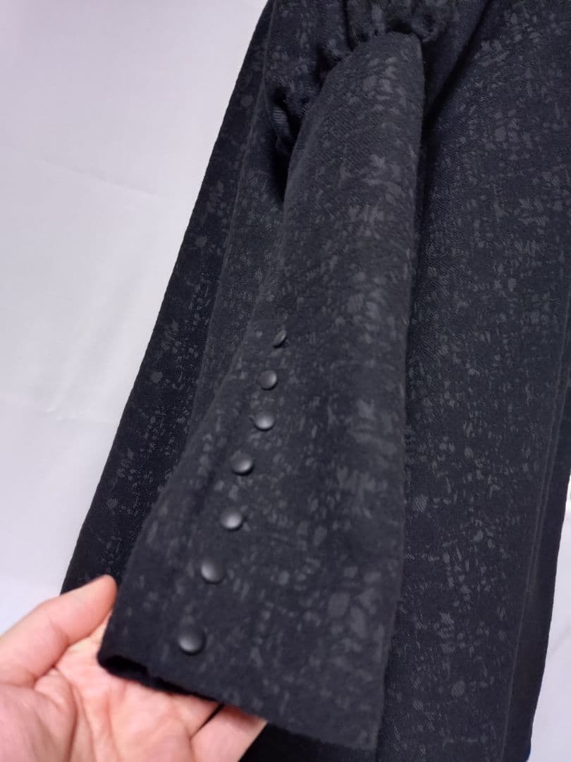 【試着のみ】Na＋h フロッキープリントのワンピース