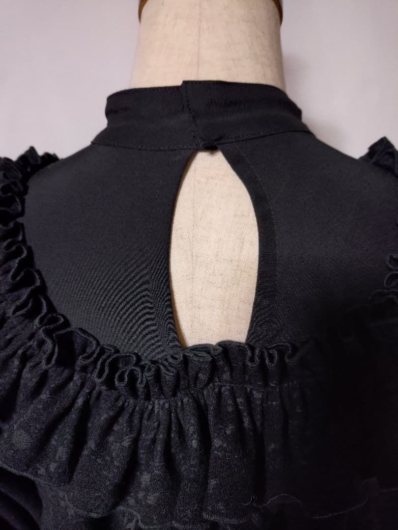 【試着のみ】Na＋h フロッキープリントのワンピース