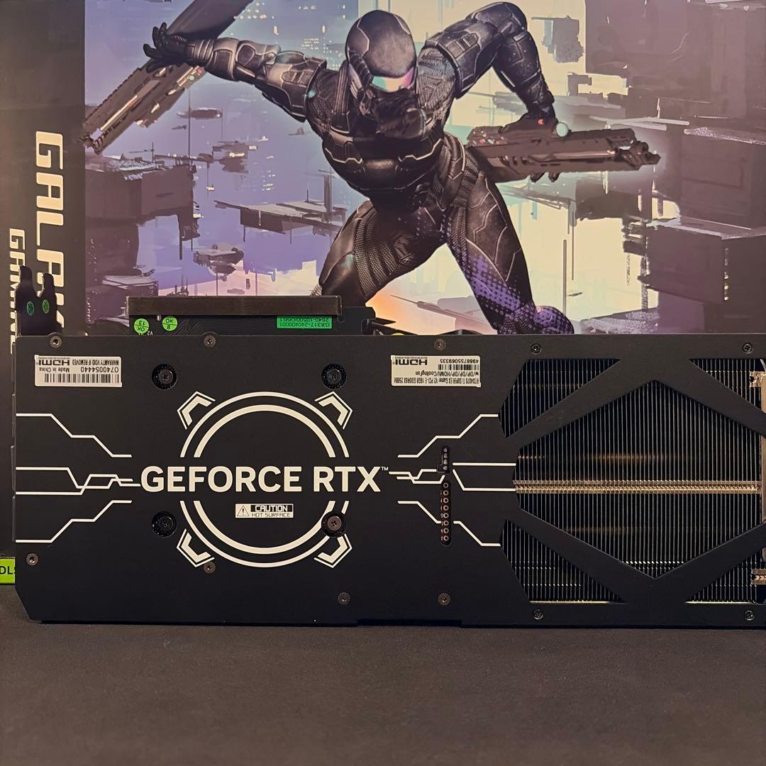 メーカー保証/購入証明書有RTX4070ti super