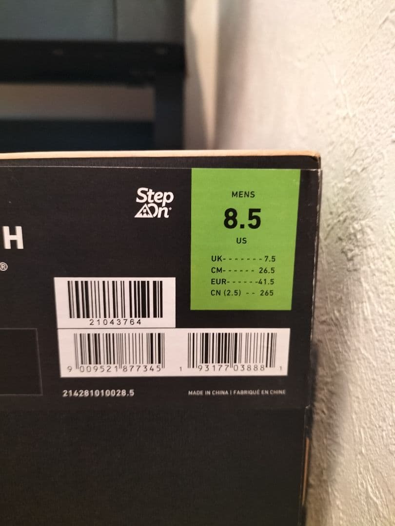 BURTON スワス Step on Mサイズ 26.5 ブーツバインセット