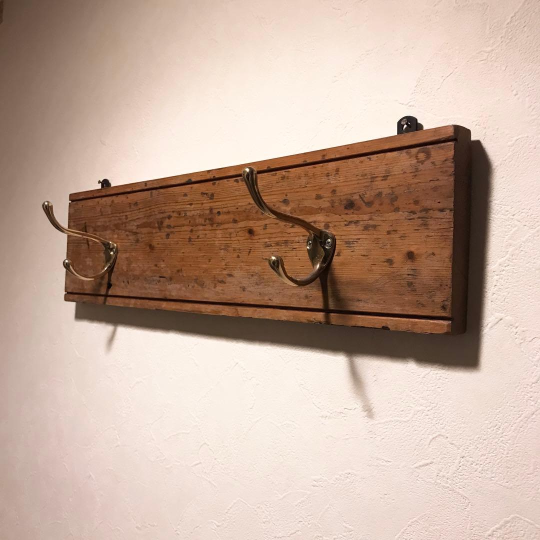 オールドパイン　壁掛け コート掛け フック