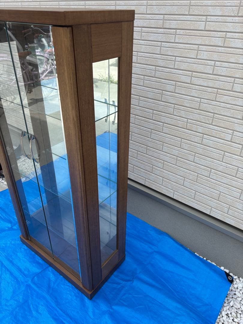 美品‼︎コレクション棚 食器棚 ガラス