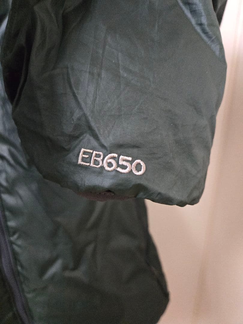 ふ*ー様 美品　エディーバウアー　ダウンジャケット　EB650　リバーシブル　X