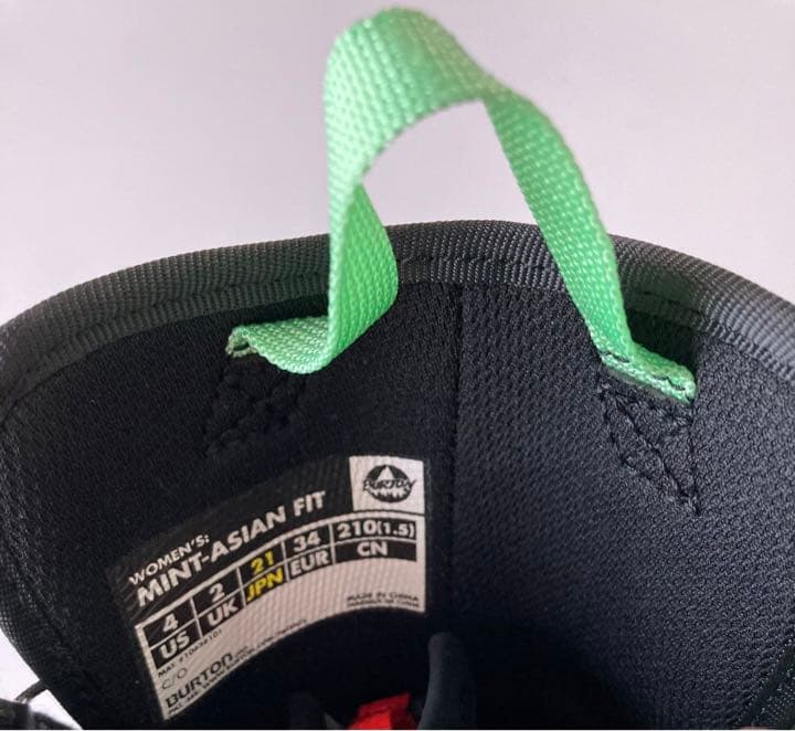 バートン　ミント　新品　未使用　アジアン　ワイド　21　burton mint