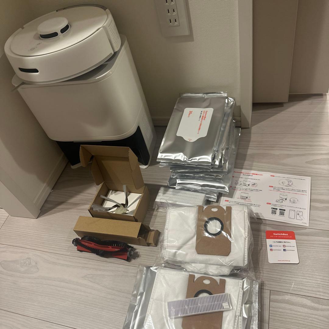 専用アクセサリー付き　スイッチボット　お掃除スポット　K10+
