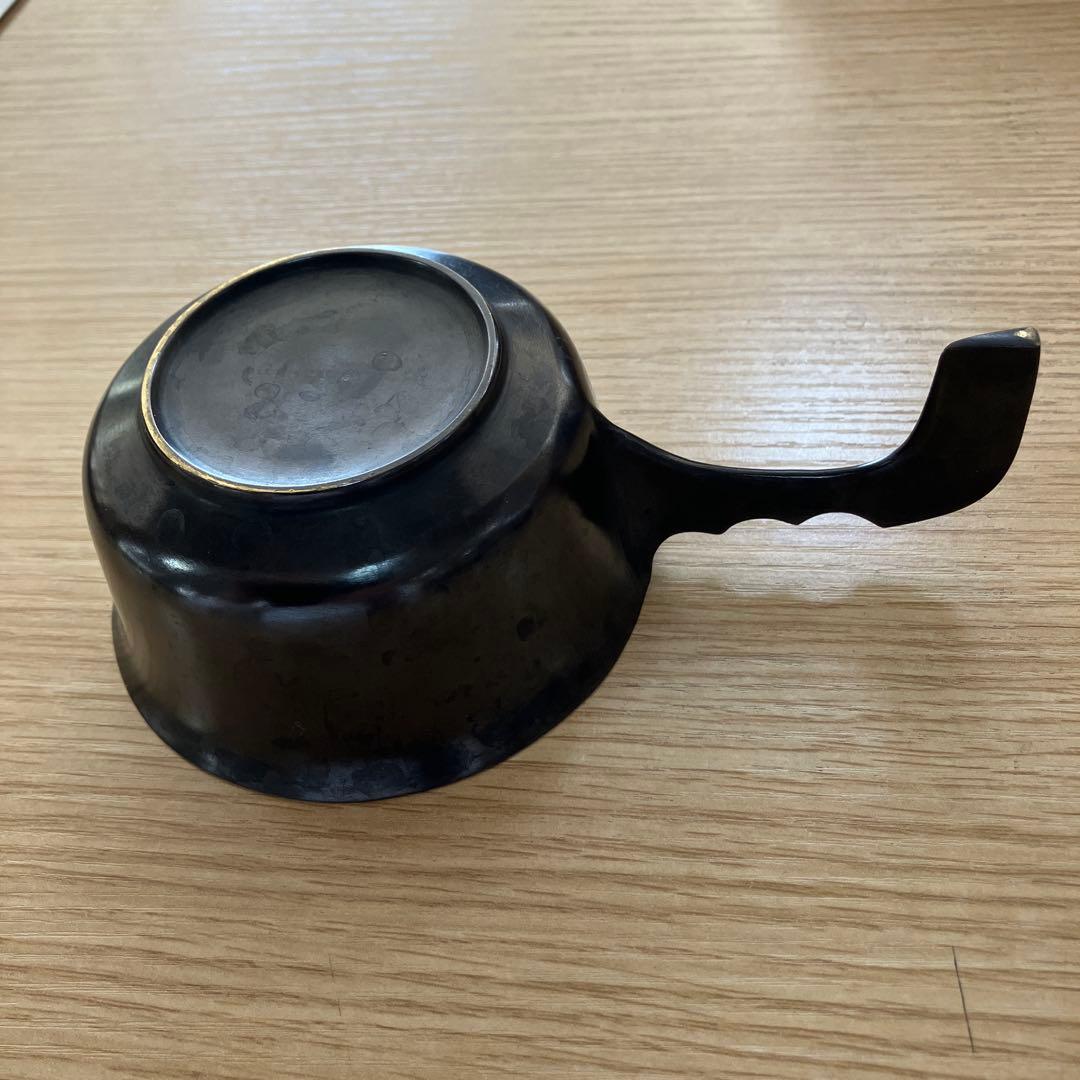 青山杉雨先生愛用銅製墨池　複製