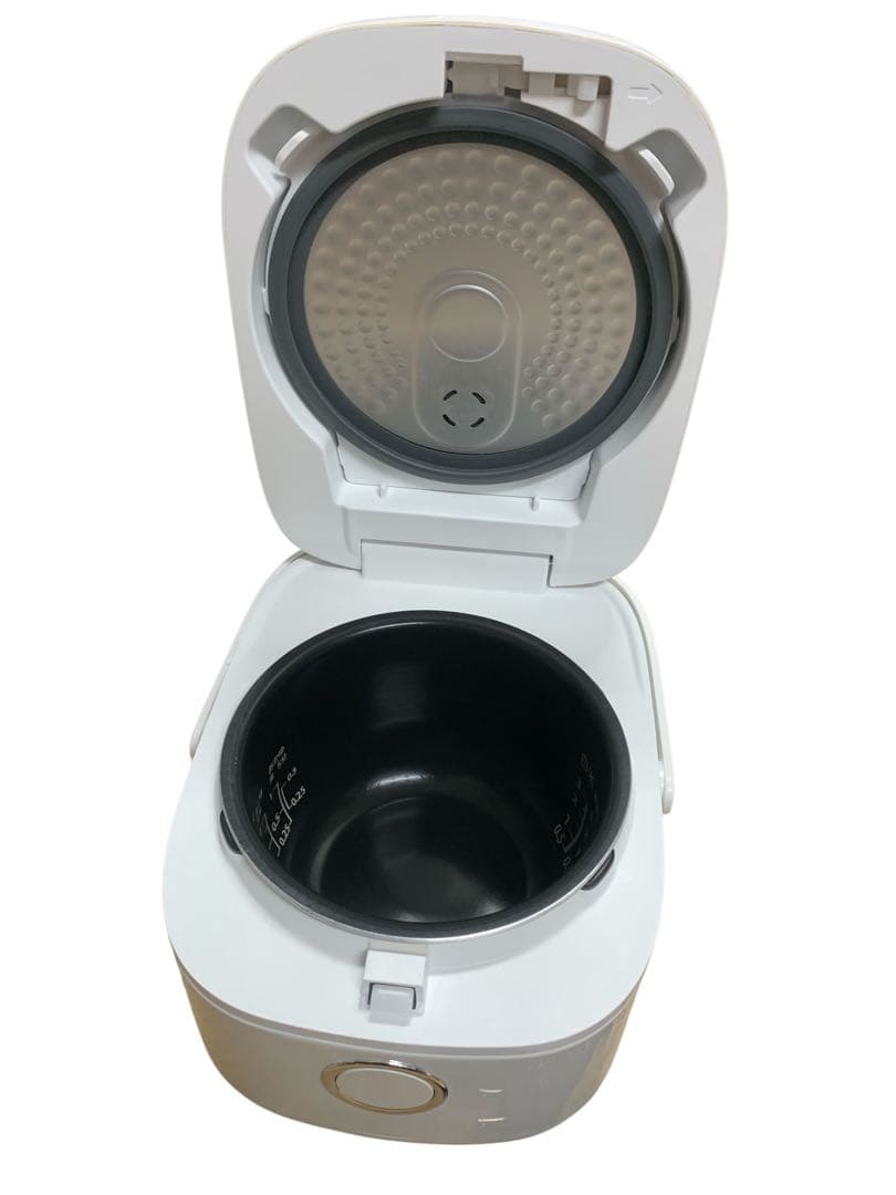 美品 2024年製 TOSHIBA 炊飯器 3合炊き RC-5E2X ホワイト