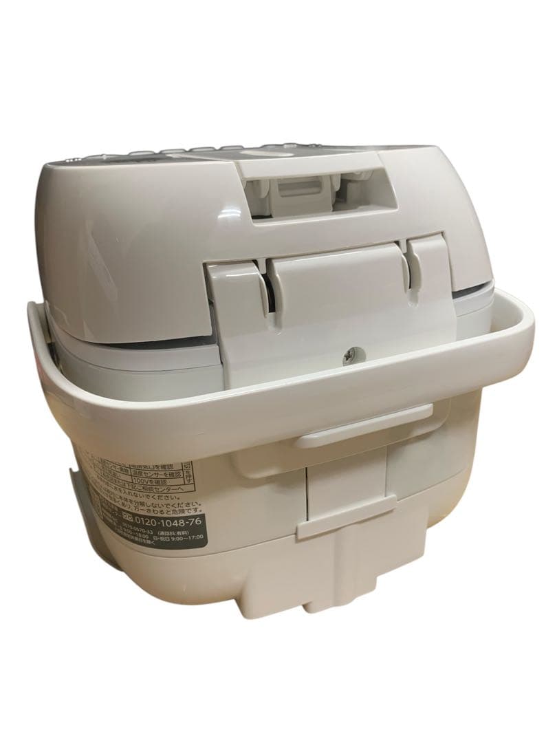 美品 2024年製 TOSHIBA 炊飯器 3合炊き RC-5E2X ホワイト