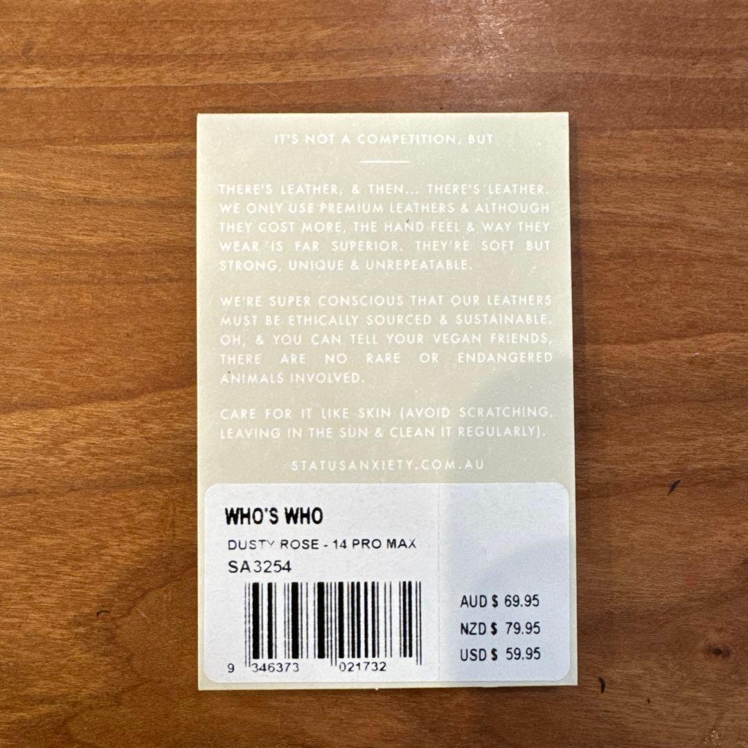 WHO'S WHO iPhone 14 Pro Max ケース