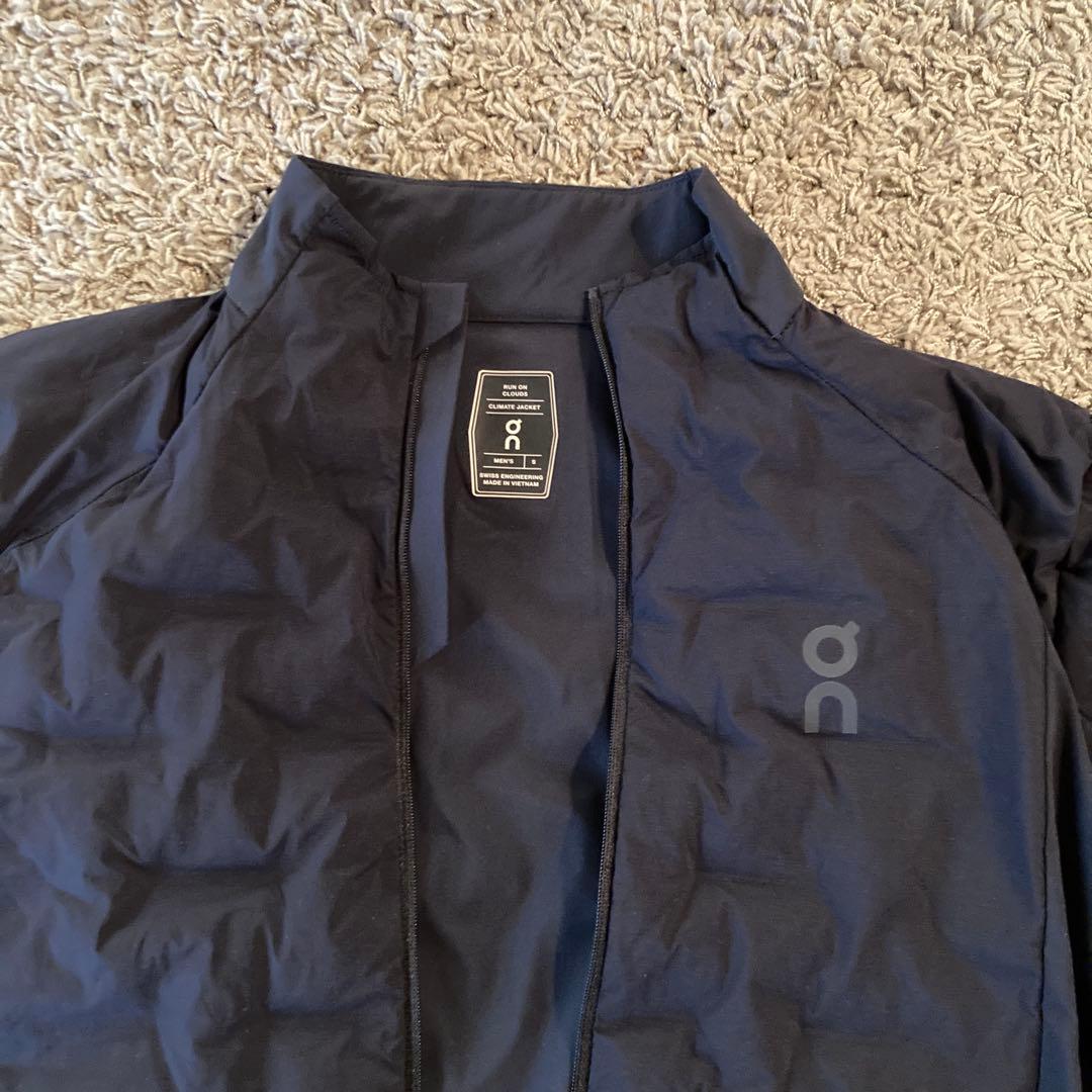 【美品】On Climate Jacket メンズ S ブラック 廃盤モデル