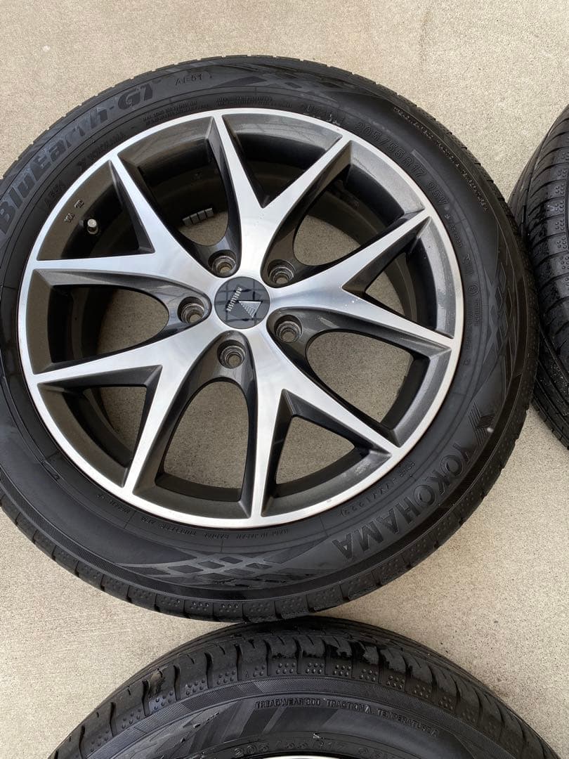 美品◆トヨタ モデリスタ WingDancerIIIホイール17インチ4本セット