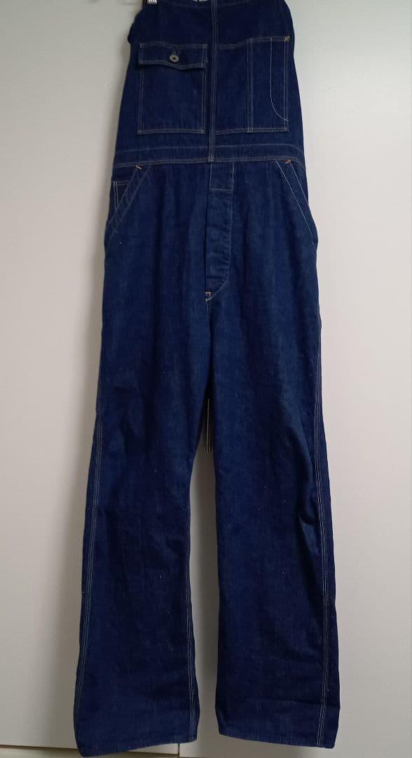 パンツ orSlow 30's OverAll DENIM OneWash size3
