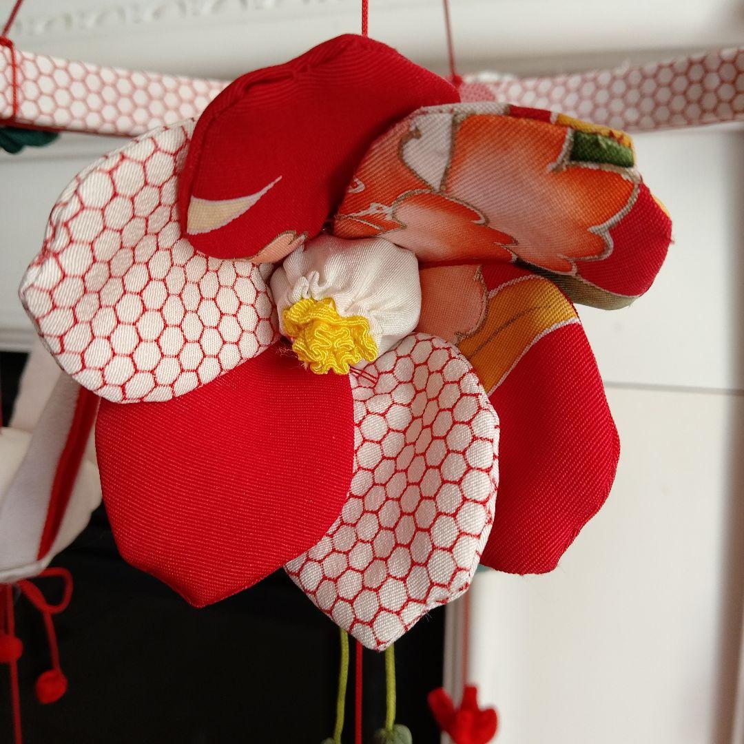 吊るし飾り　雛人形　ちりめん細工 吊るし雛　傘付　 ハンドメイド　ひな祭り