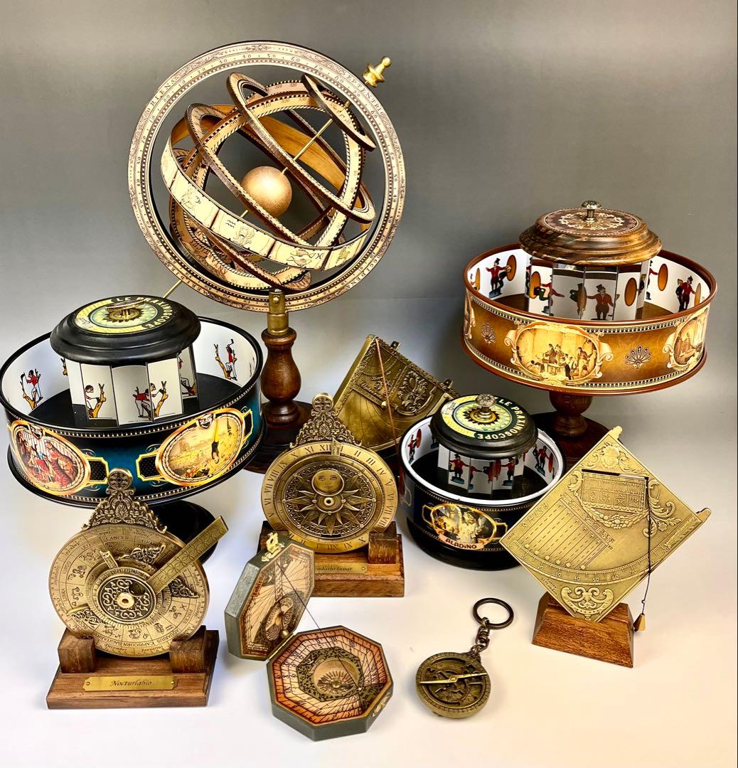 【プラキシノスコープ】回転覗き絵　レトロ　アンティーク　スペイン製