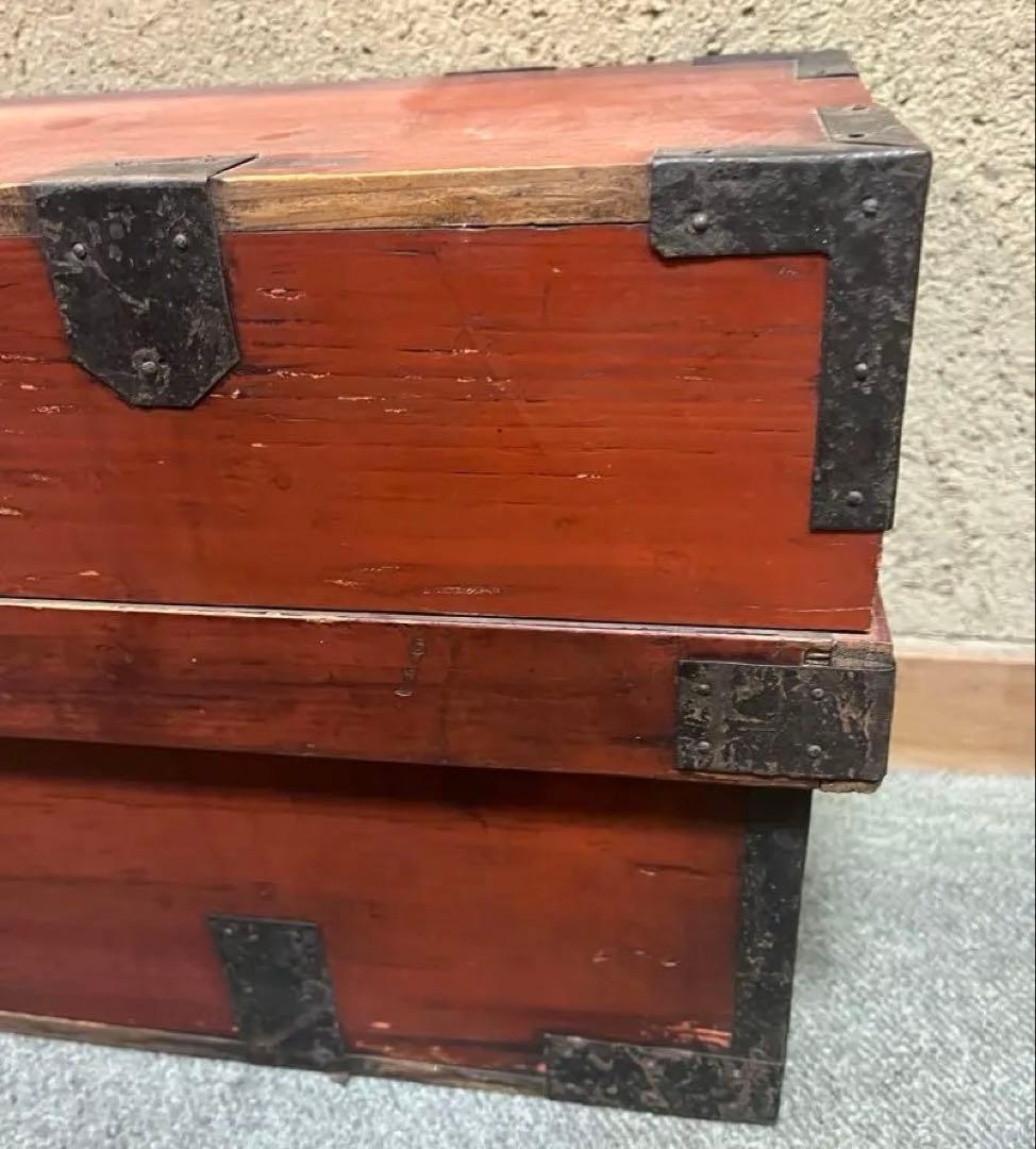 古道具　アンティーク　道具入れ／箪笥　刀　昭和　レトロ　民藝