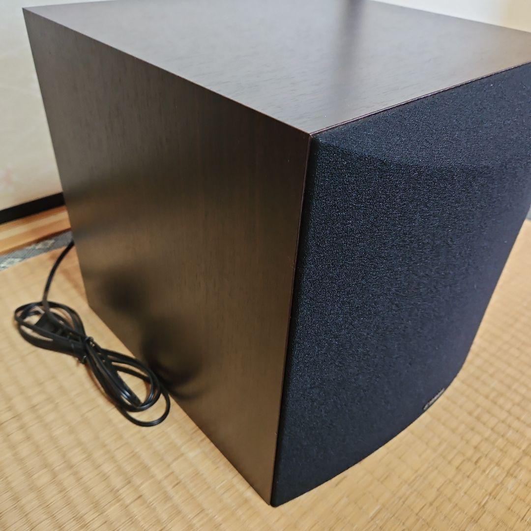 値下げ YAMAHA サブウーファー NS-SW050 ウォールナット