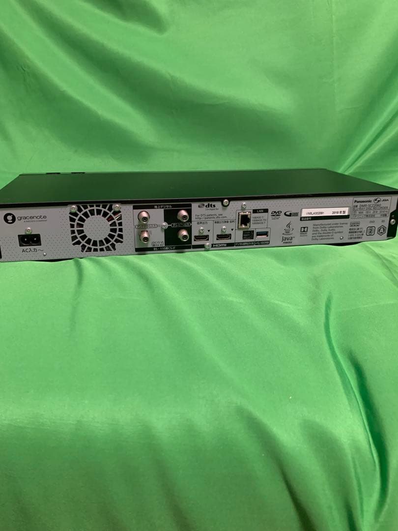 パナソニック ブルーレイレコーダー 4Kチューナー DMR-SCZ2060