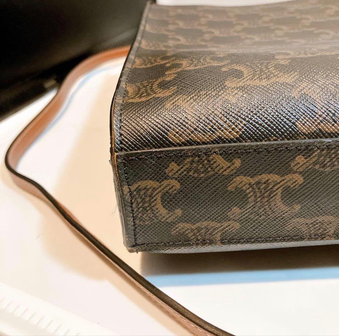 CELINE セリーヌ　トリオンフ ミニ バーティカルカバ　ショルダーバッグ