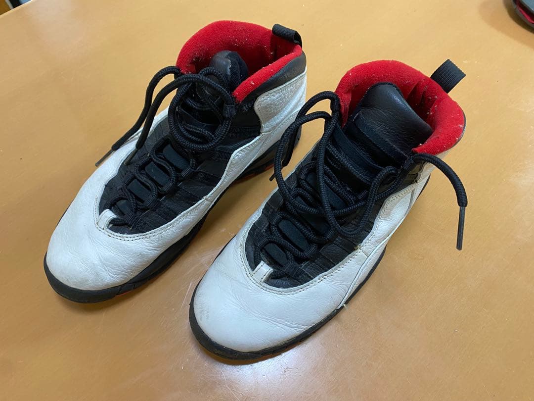 airJordan10オリジナルシカゴ限定カラー ホワイト/ブラック/レッド