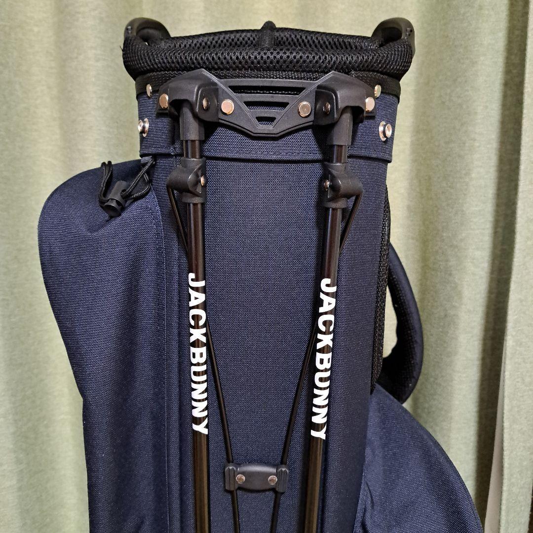 JACKBUNNY軽量スタンド式キャディバッグ。9.5インチ。極美品！