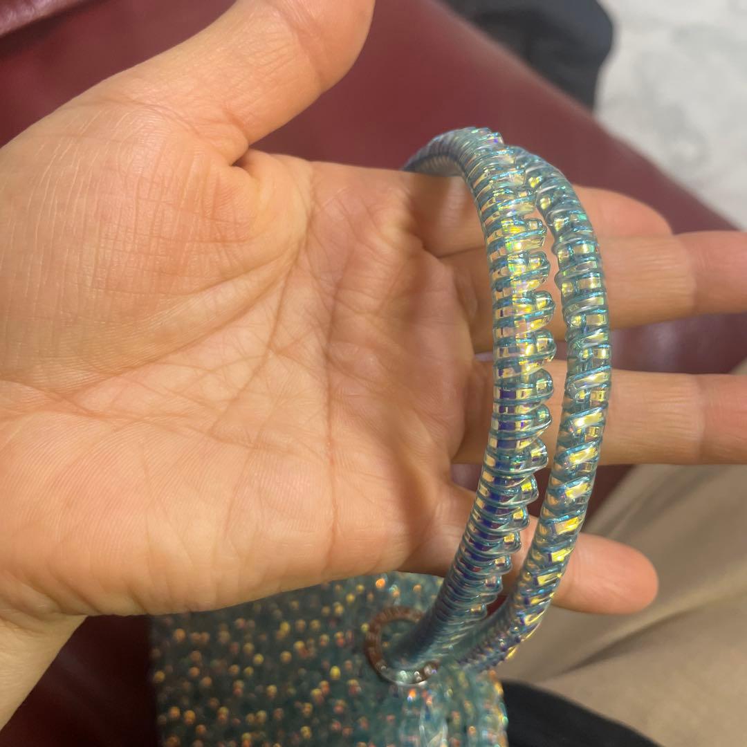 アンテプリマ ワイヤーバッグ スタンダード ハンドバッグ グリーン