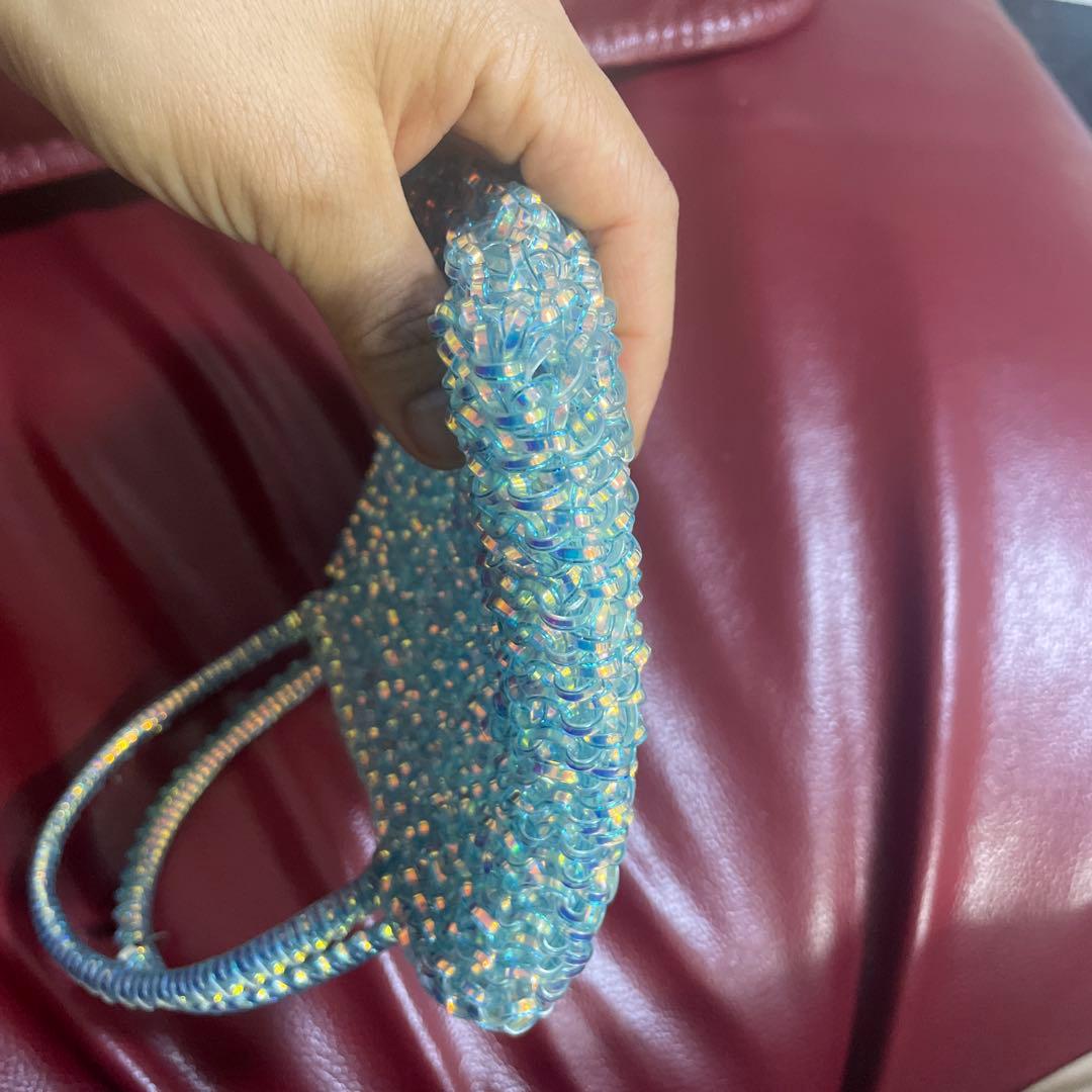 アンテプリマ ワイヤーバッグ スタンダード ハンドバッグ グリーン